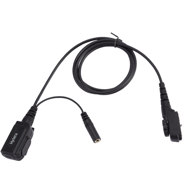 ACN-01 – PTT and MIC cable (for use with receive-only Earpiece)
