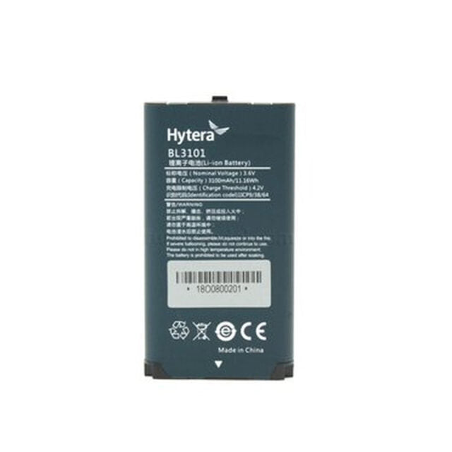Hytera BL3101 3100mAh Li-ION Battery