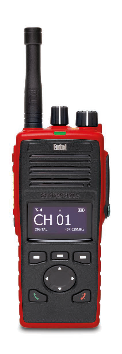 Entel DT885FF ATEX UHF Analogue & Digital Fighter Series Two-Way Radio