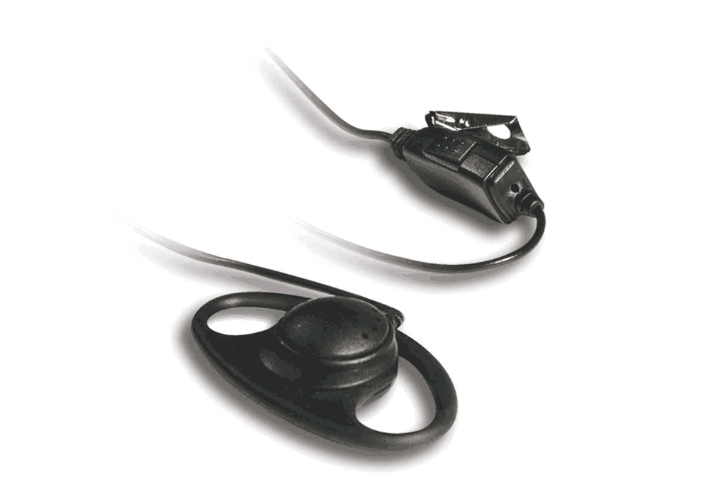 Kenwood KHS-27 D-Ring In-line PTT Headset