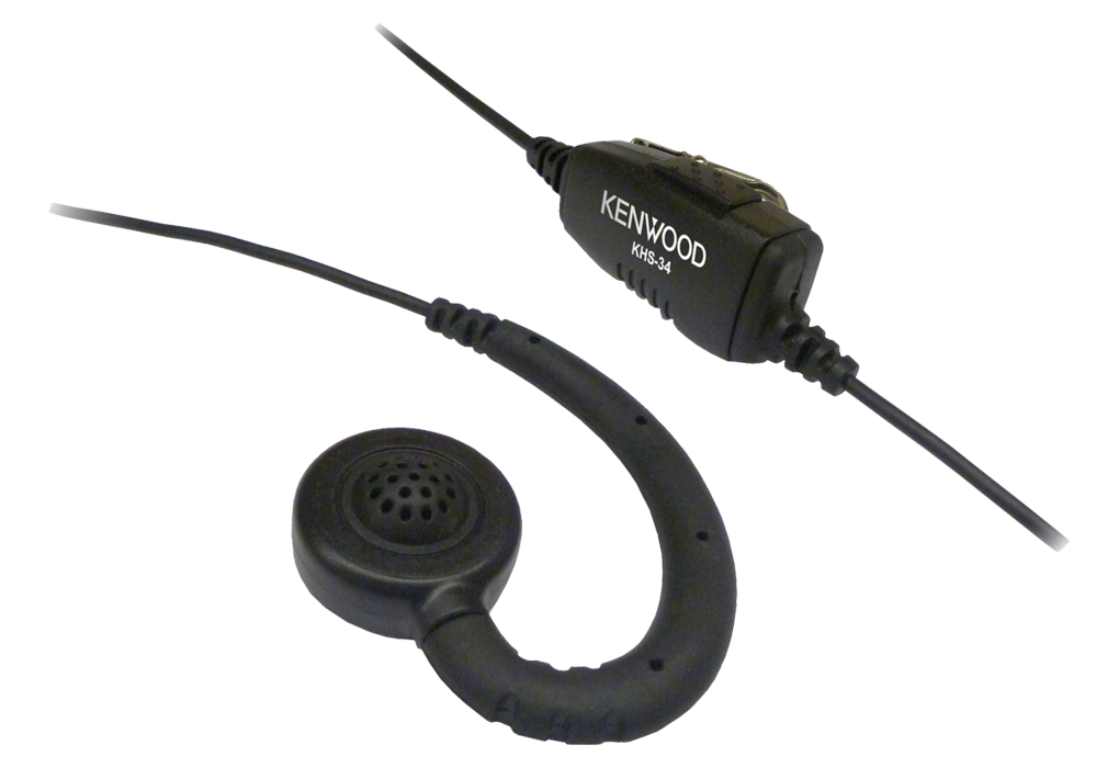 KHS-34 – C-Ring In-line PTT Earpiece