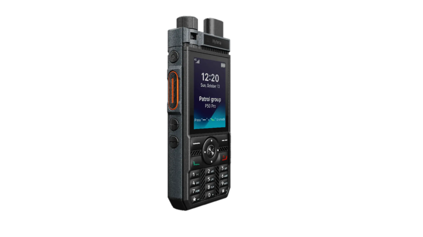 Hytera P50 Pro Push-to-Talk over Cellular (PoC) Radio