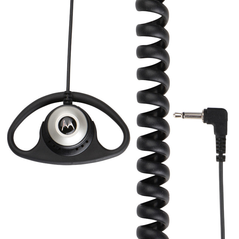 PMLN4620B – Motorola Solutions D-Shell RSM Earpiece, 3.5mm