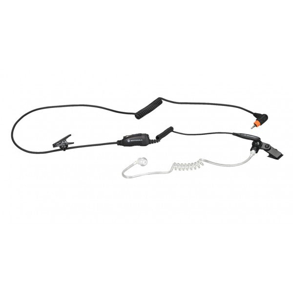 PMLN7158 – Surveillance earpiece with Mic and PTT Combined (Black)