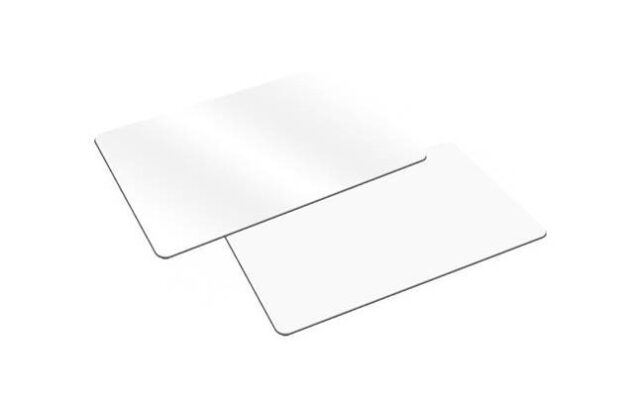 RF-CARD-10 – RFID plastic cards (white). Pack of 10.