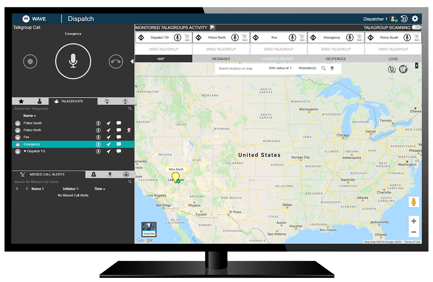 Motorola Solutions WAVE PTX™ Dispatch Console