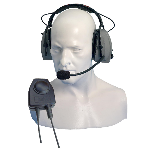CHP950D – Double Ear-Cup Defender with Large PTT & Comfort Headband