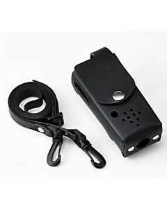 CLCDT5 – Heavy Duty Leather Case with Strap for DTxx5 Radios
