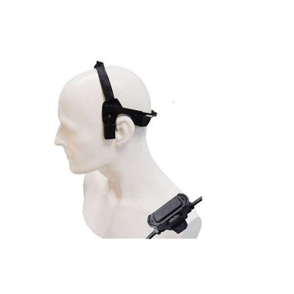 CXE19/450 – Bone Conductive Headset with In-Line PTT