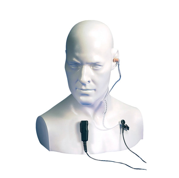 EA15/750 – Acoustic Tube Earpiece with Tie Clip Microphone / PTT