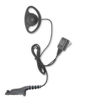 EDM11 – D-Shape Earpiece with Mic/PTT