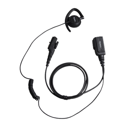 EHN12-Ex – ATEX Intrinsically Safe Swivel Earpiece with Microphone PTT