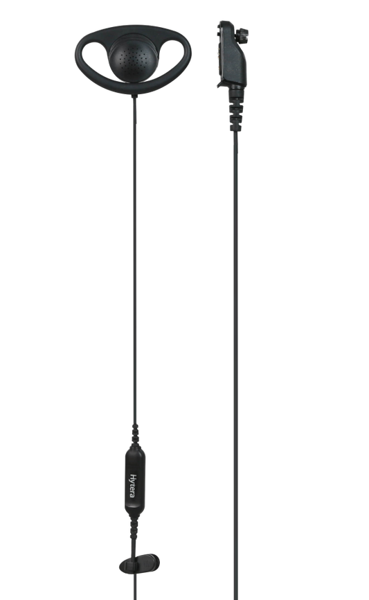 Hytera EHN37-P D-earset with in-line MIC PTT & VOX