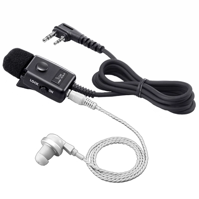ICOM HM-153LS Earphone Microphone