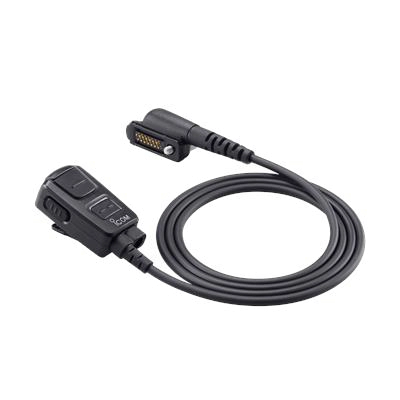 HM-238MC Tie-Clip Microphone with Sub PTT Button
