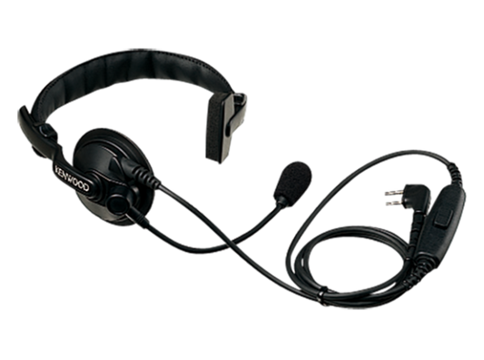 KHS-7A – Single Muff Headset with Boom Microphone & PTT