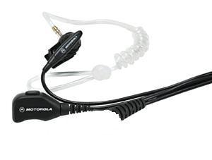MDPMLN4606A – 2-Wire Motorola Acoustic Tube Earpiece with Mic/PTT