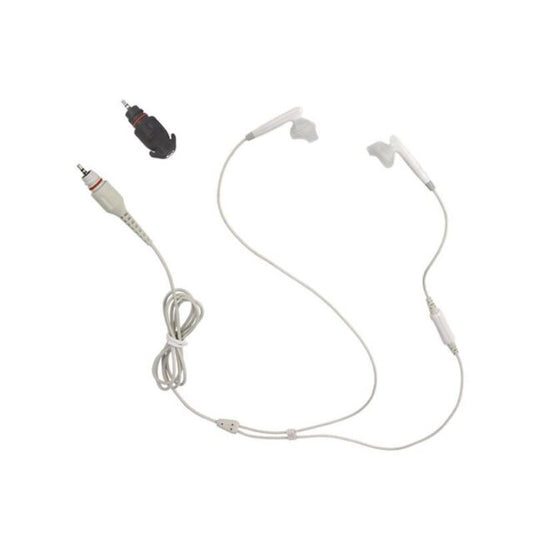 NNTN8748A – Motorola Wireless Overt Audio Kit for Fast PTT (White)