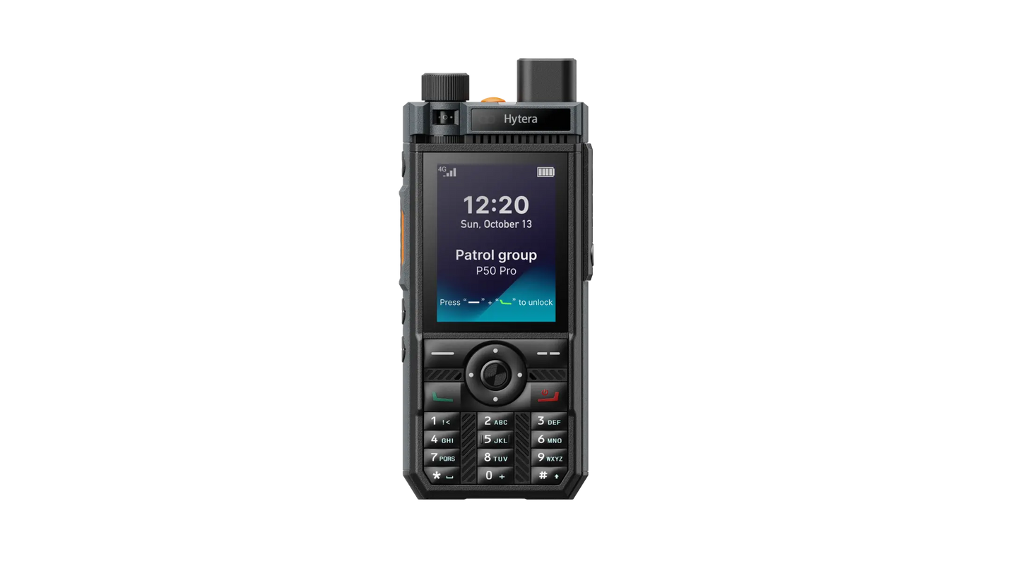 Hytera P50 Pro Push-to-Talk over Cellular (PoC) Radio