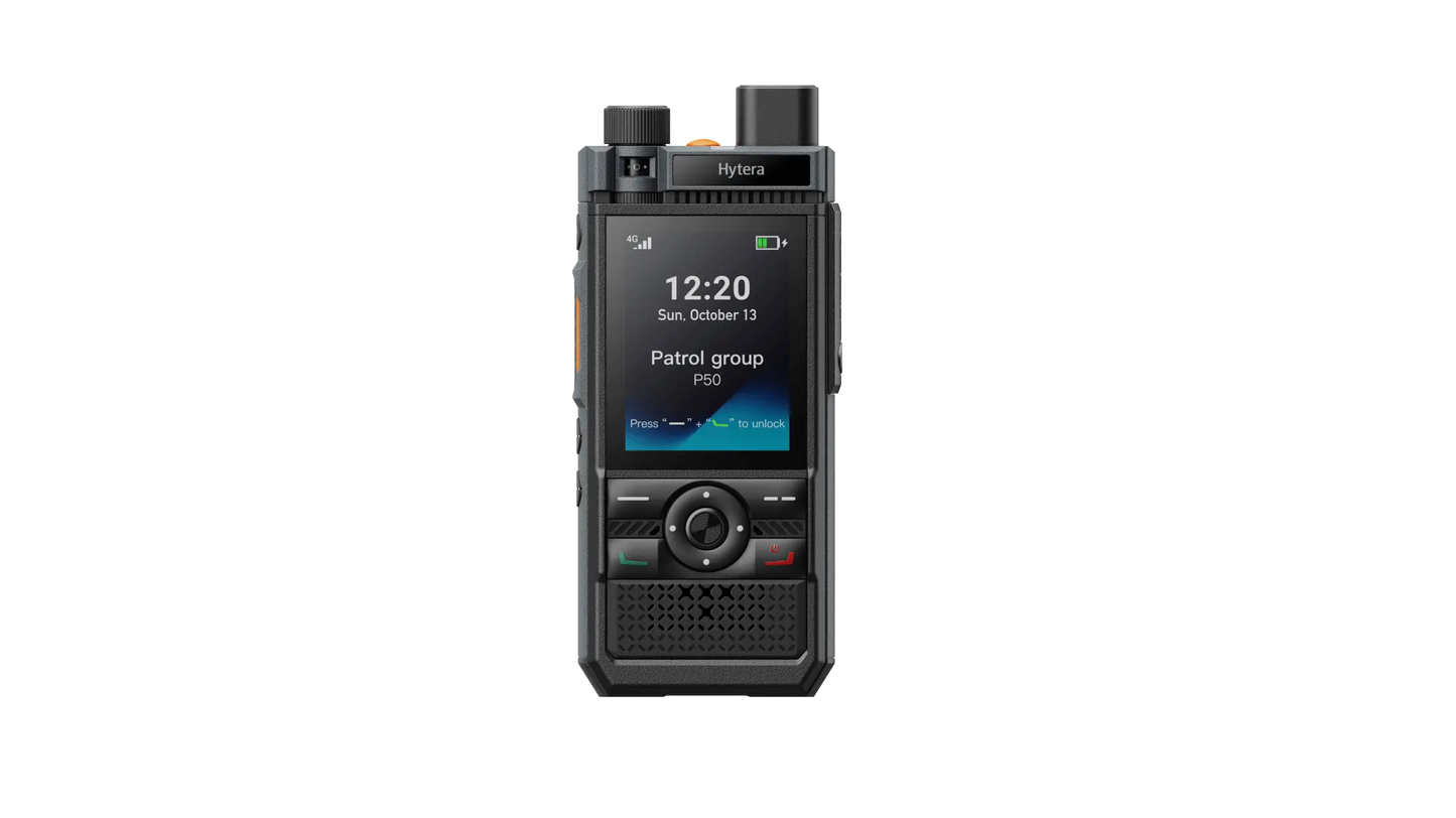 Hytera P50 Push-to-Talk over Cellular (PoC) Radio