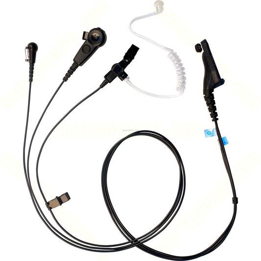 PMLN6123A – IMPRES 3-Wire Surveillance Kit (Low Noise) – Black