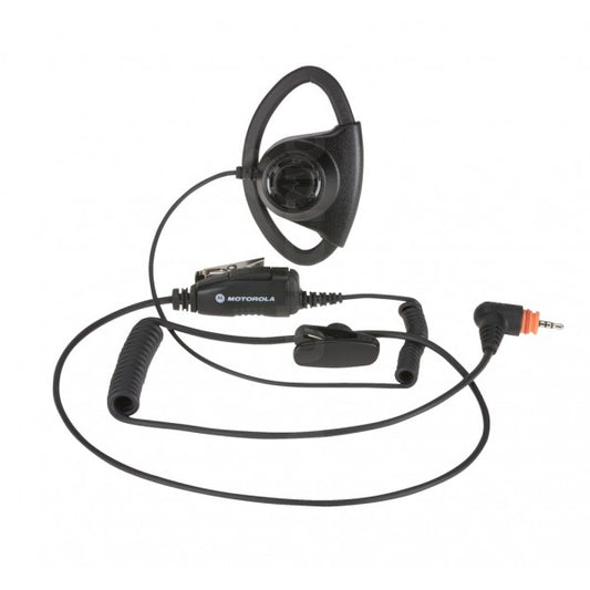 PMLN7159 – Adjustable D Style Earpiece with Inline Mic/PTT