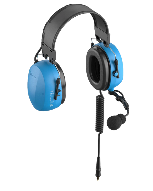 PMLN8628A – Motorola Solutions HS700Ex ATEX Headset with Nexus Jack, IP67, Headband, R7Ex Series
