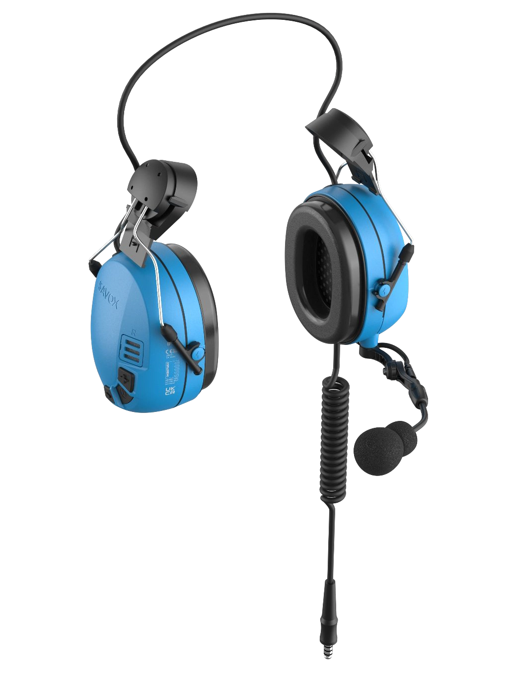 PMLN8632 – Motorola Solutions HS750Ex ATEX Ambient Sound Control Headset with Nexus Jack, IP67, Helmet Attachment, R7Ex Series
