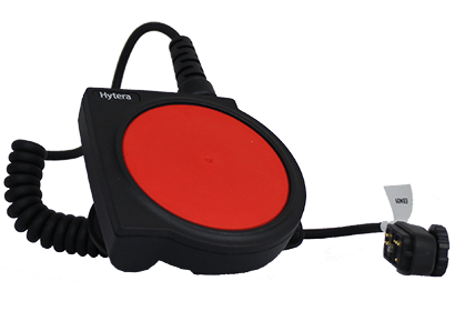 POA60 – Large PTT Compatible with Throat Vibrating/ Bone Conduction Earpiece