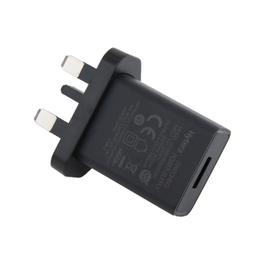 PS2024 – UK- standard switching power adapter (5 V/2 A; USB connector)