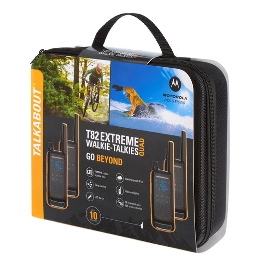 Motorola T82 Extreme Two-Way Radio Twin Pack