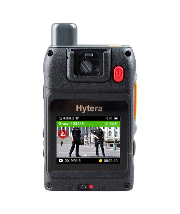 Hytera VM580D Ultra-thin Smart Body Worn Camera
