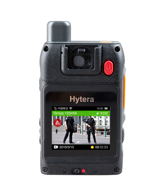 Hytera VM580D Ultra-thin Smart Body Worn Camera