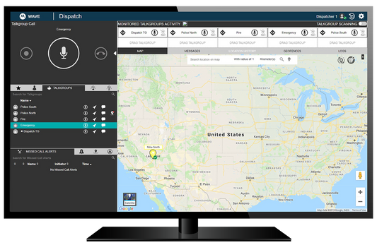 Motorola Solutions WAVE PTX™ Dispatch Console